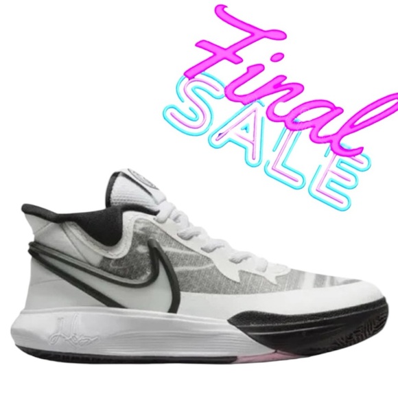 Nike Kyrie 8 GO (PS) | White/Black | NEW in BOX!!👟👟 - Picture 1 of 16